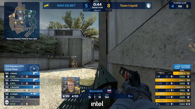 NAVI VS Team Liquid! IEM Katowice 2021 (CS:GO)