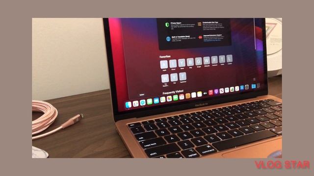 unboxing my macbook air + mini vlog смотреть онлайн