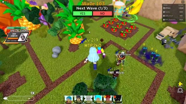 (Wave 122) 5 TRILLION DAMAGE Farm, Highest Dmg Ever Reached In All Star Tower Defense смотреть онлайн
