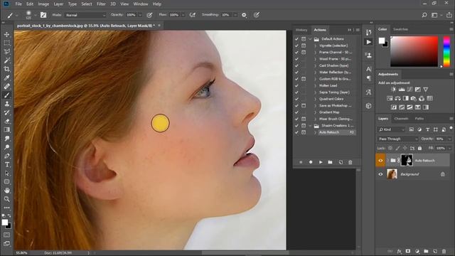 1-Click Automatic Magic Retouch Photoshop Actions || Quick Magic Retouch #magicretouch смотреть онлайн