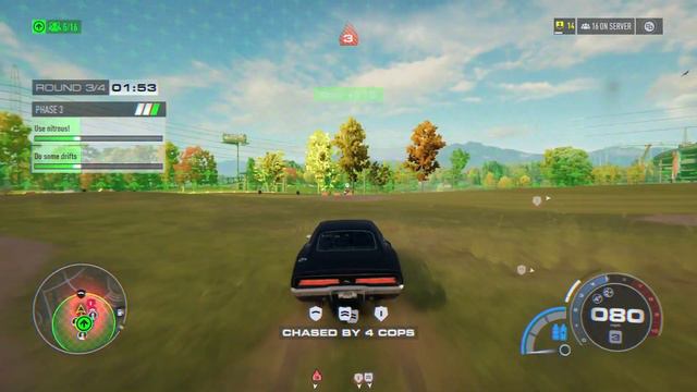 NFS Unbound - Multiplayer Cop Chase and Completing Linkup Mission (Dodge Charger 1969 Gameplay) смотреть онлайн