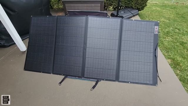 EcoFlow 400w Solar Panel Review and Testing with EcoFlow Delta Pro solar generator смотреть онлайн