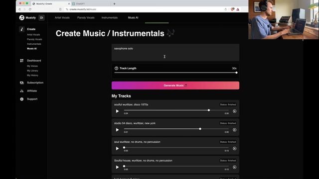 Generating Disco With AI Ft. Musicfy, RipX, Suno & Chat GPT смотреть онлайн