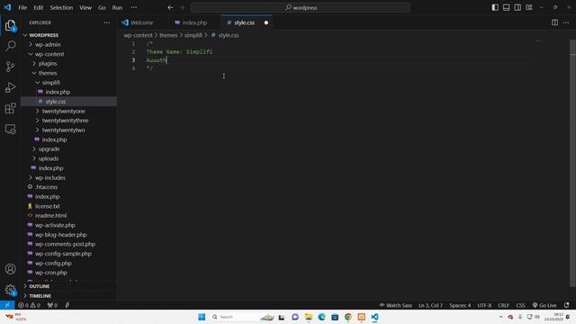 Portfolio Series #10: Wordpress Custom Themes Tutorial | Create Wordpress Theme Name смотреть онлайн