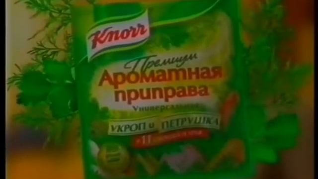Реклама Knorr Ароматная приправа 11 овощей и трав 2007