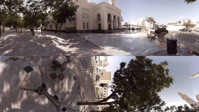 360 video: Jumeirah Mosque, Dubai, United Arab Emirates смотреть онлайн