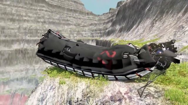 Cars vs Leap Of Death Jumps #7 | BeamNG Drive | CrashiNG Drive смотреть онлайн