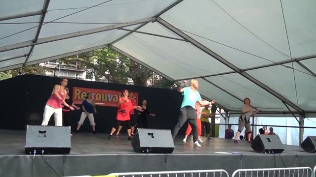 Zumba à Liège - Retrouvailles 2014 - Demo Zumba Gold 1 - Pitbull feat. Kesha - Timber смотреть онлайн