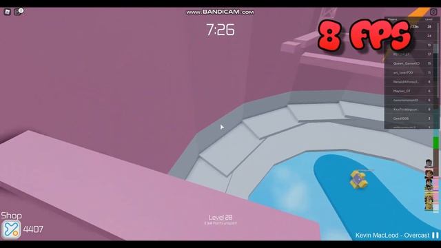 8 FPS vs 15 FPS vs 30 FPS [ROBLOX] смотреть онлайн