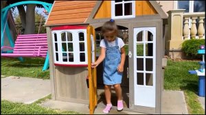 Мия Настя и Артем играют - сборник веселых историй с игрушками для детей