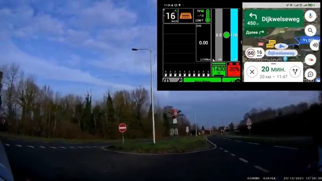 Toyota Приус PHV. Режим "CHARGE" - расход топлива смотреть онлайн