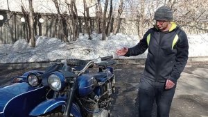 очередной мотоцикл Урал на продажу. Москва