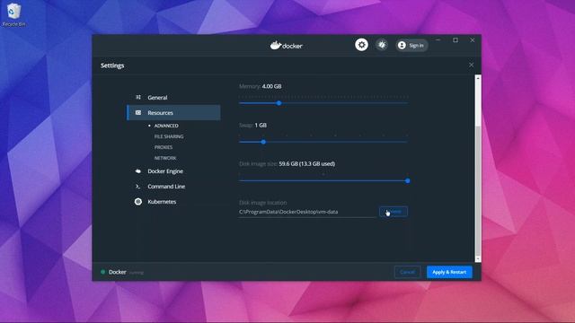 (Windows 10) Adjust Docker-Desktop Memory and CPUs Assigned смотреть онлайн
