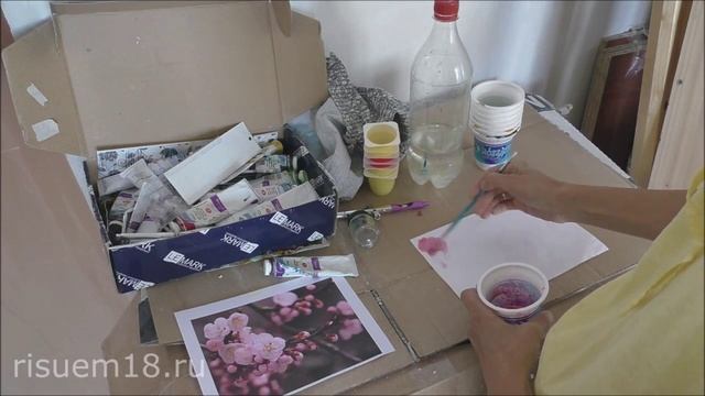 Акриловые краски для аэрографа Разведение цвета | Художник Наталья Боброва смотреть онлайн