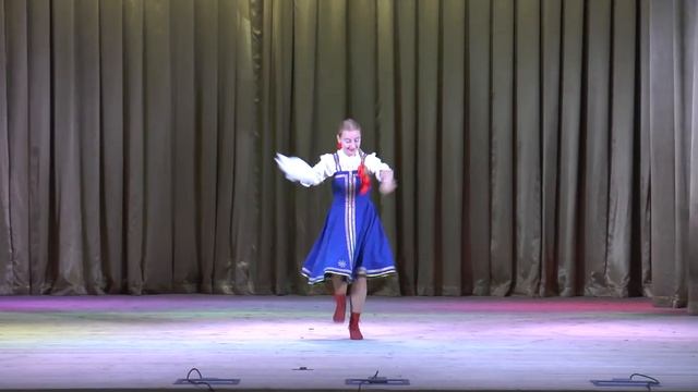 Таратина Александра - "Русская плясовая" смотреть онлайн