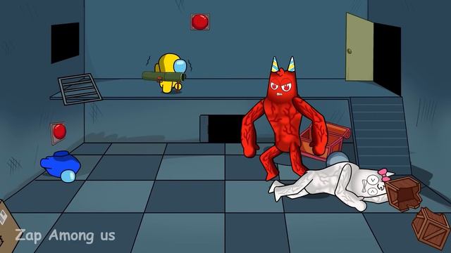 어몽어스 VS Garten Of Banban 3화 | AMONG US ANIMATION смотреть онлайн