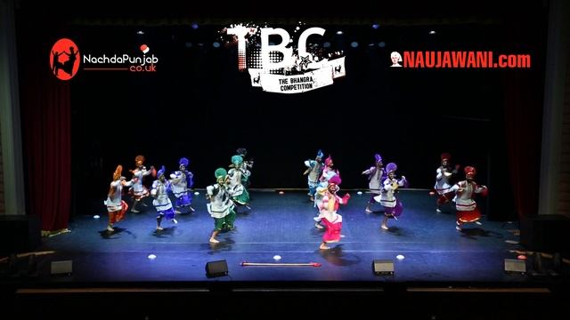 Gabru Chel Chabileh (GCC) at TBC 2014 (The Bhangra Competition) - 1st place смотреть онлайн