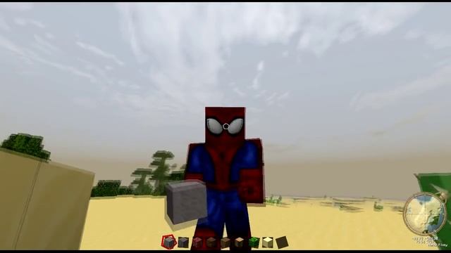 HD Minecraft Skin Mod смотреть онлайн