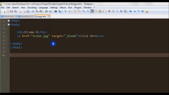 Target Attribute Of Anchor Tag In HTML with all values explained | _blank | _parent..... смотреть онлайн