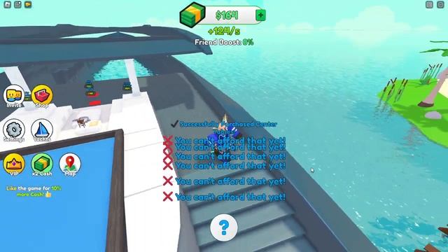 Mega Yacht Tycoon ⛵, NEW! Starter And Tatiana Mega Yacht in Roblox смотреть онлайн