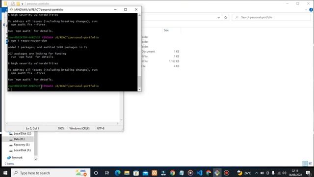 Cara Install Project React Js, react-bootstrap dan react-router-dom - Instalasi Project React Part смотреть онлайн