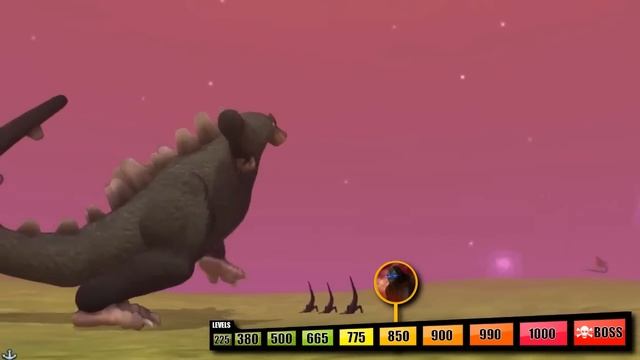 Godzilla Earth vs Giant Monsters Level Challenge | SPORE смотреть онлайн