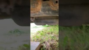 Установка домкрата на заднее колесо Прадо 150 (Jack-screw installation on rear wheel Prado 150)