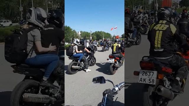 Пенза 15.05.2021. Открытие мотосезона. смотреть онлайн