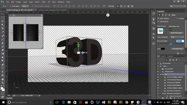 10 THINGS YOU MUST KNOW IN PHOTOSHOP | 8. 3D смотреть онлайн