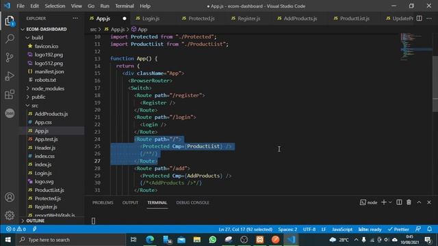 [Part 8] Tutorial Laravel 8 + ReactJS Membuat e-Commerce Dashboard - Product List смотреть онлайн