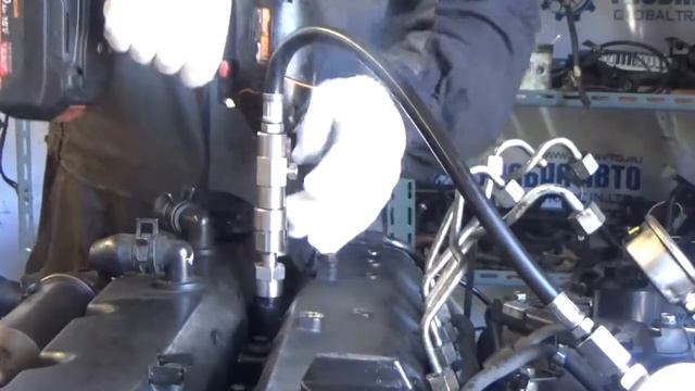 Проверка компрессии в двигателе J3 9325958 Bongo III Euro IV смотреть онлайн