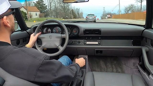 Driving the 1998 PORSCHE 911 CARRERA 2 CABRIOLET смотреть онлайн