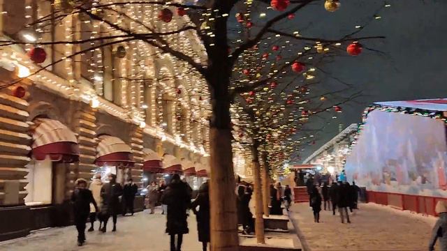 Новогодняя Москва 2021-22 | Moscow New Year 2021-22 смотреть онлайн