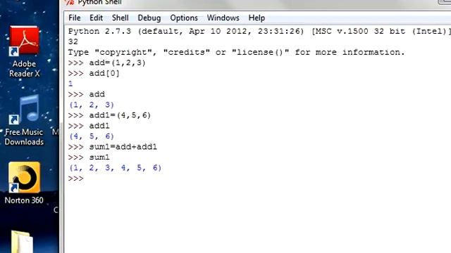 Python Tutorial 10 (tuple) смотреть онлайн