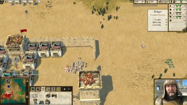 Stronghold Crusader 2- The Jackal and The Khan Skirmish Trail-Mission 6-Thunderous Hooves смотреть онлайн