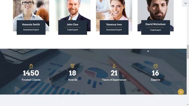 TopInvest - Investment Company WordPress Theme смотреть онлайн