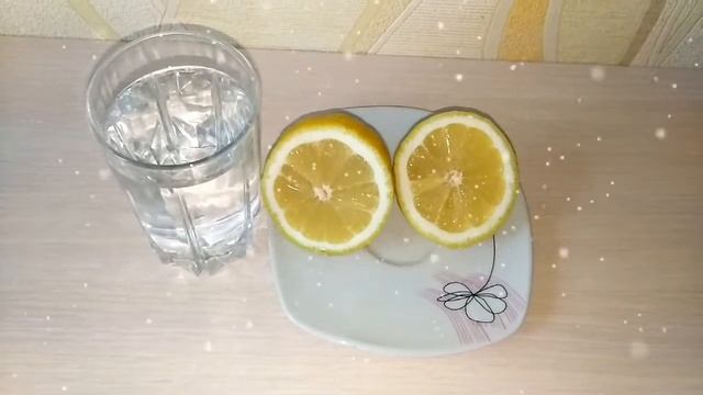 Лимон и вода - полезные свойства!