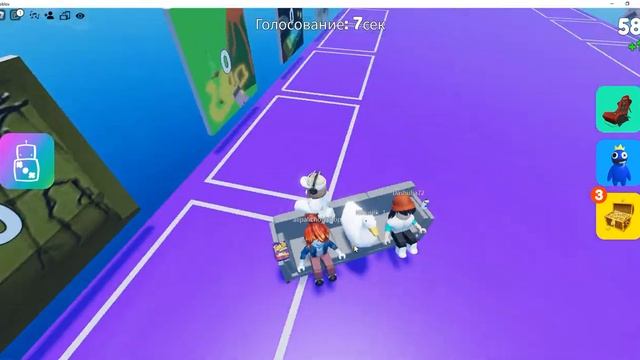 Играю в симулятор гонок на стульях в Roblox! смотреть онлайн
