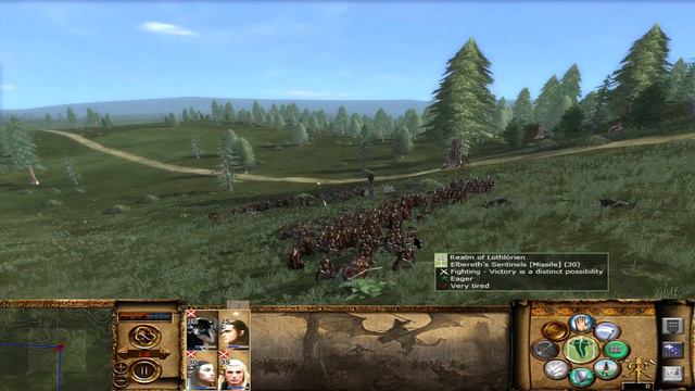 Third Age Total War - The Road to Dol Guldur #4 - Nazgul Ambush смотреть онлайн