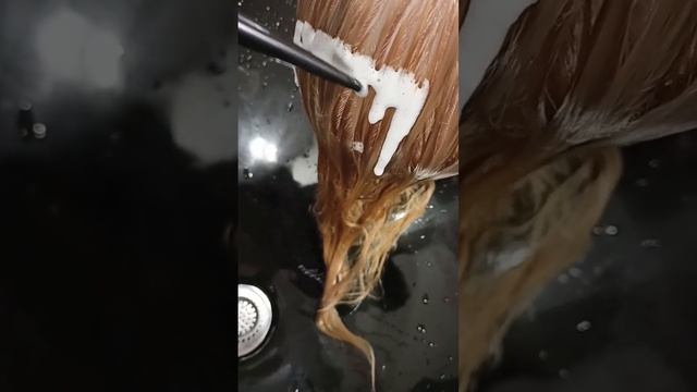 Бережное окрашивание в блонд на красителе, для тонких волос. Ботокс для волос (без формальдегида) смотреть онлайн