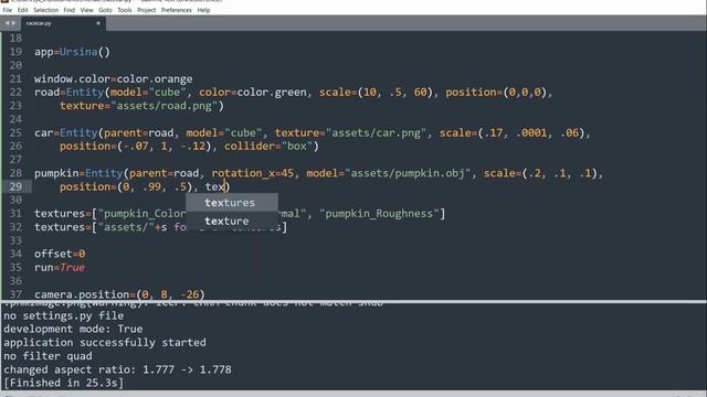 How to Create a 3D Race Car Game in Python with Ursina Engine смотреть онлайн