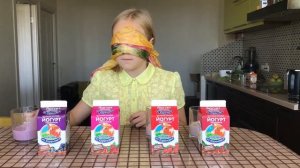 Эксперимент с питьевыми йогуртами "Коровка из Кореновки"