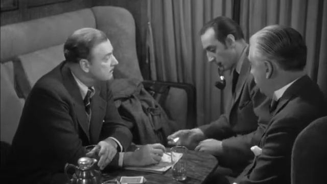 Sherlock Holmes - Terror By Night (1946) | FILM NOIR | Small Budget, GREAT Movie!