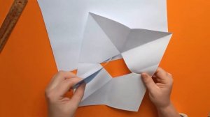 Оригами Фокус из бумаги Простые фокусы
