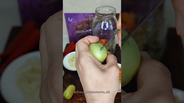 Рецепт зелёных помидоров. смотреть онлайн