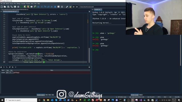 Get Options Open Interest By Expiration In Python and yahoo_fin смотреть онлайн