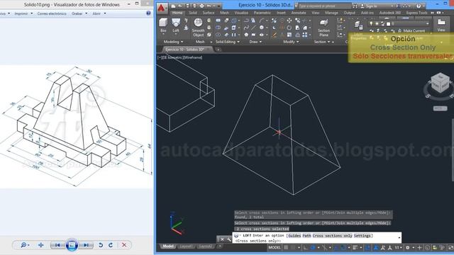 AutoCAD 3D - Ejercicio 10 смотреть онлайн