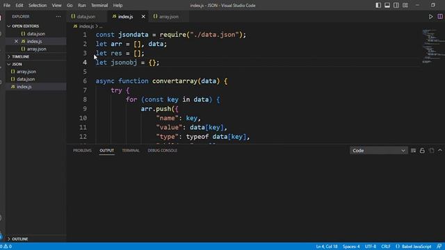 Convert JSON to Array in JavaScript || json to array javascript || convert object to an array смотреть онлайн