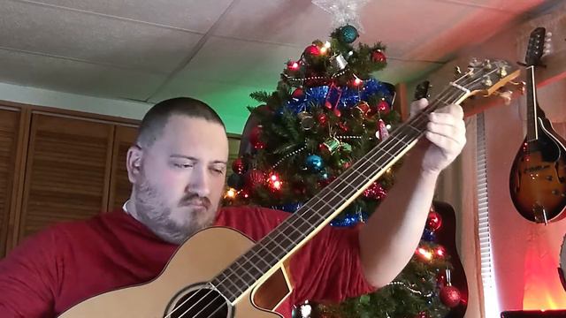 Mary Did You Know on Bass Guitar | A SamTom Miller Christmas смотреть онлайн