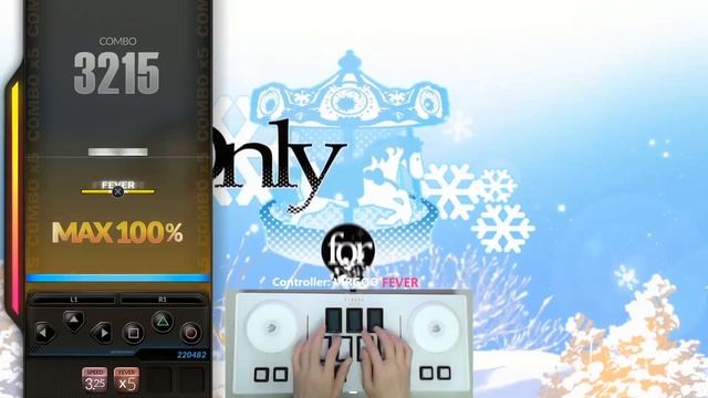 DJMAX Respect controller VIRGOO FEVER demo play of 8b mode смотреть онлайн